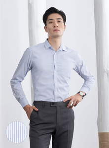 6衬衣男士，条纹衬衫